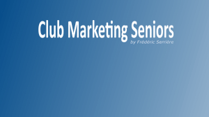 Club Marketing Seniors